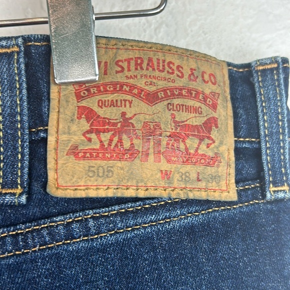 Levi’s 505 90’s straight Jeans 38 waist 30 length - Picture 7 of 11